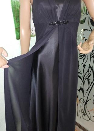 Вечернее шелковое платье gaddis