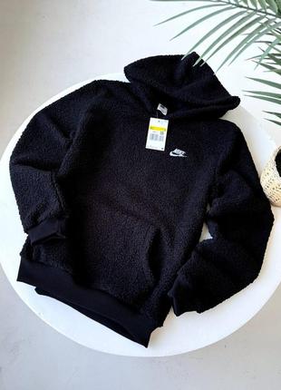Худі плюшеві від the north face/nike 2