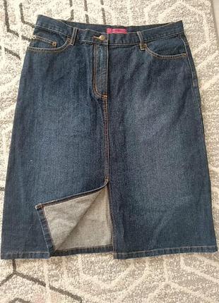 Стильная джинсовая юбка