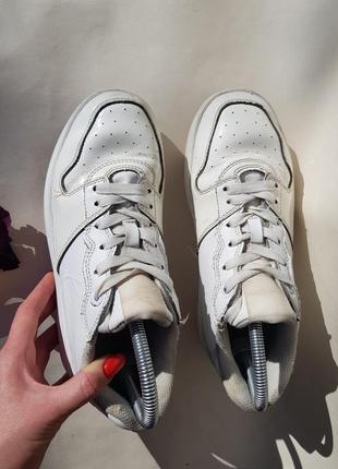 Оригинальные белые кроссовки сникерсы karl kani унисекс5 фото