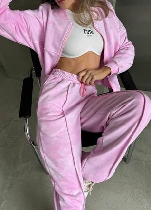 Стильный костюм в стиле zara, 
соп худи + ширковые спортивные брюки палаццо
💌