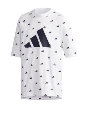 Футболка / лонгслив с лого adidas 13-14 лет
