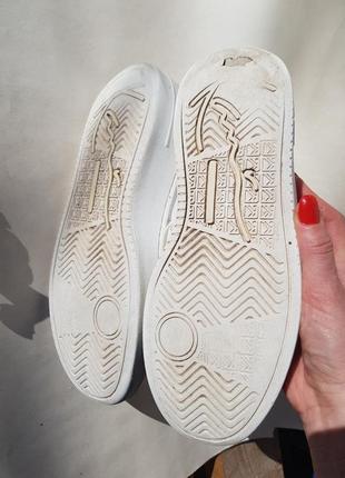 Оригинальные белые кроссовки сникерсы karl kani унисекс10 фото