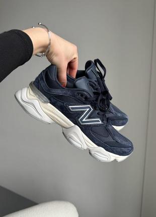 Кроссовки new balance 9060 dark blue1 фото