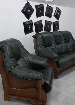 Дивани класика, класична м'які шкіряні меблі