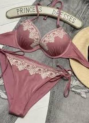 Купальник кружевной h&m s 75a-b обмен