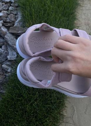 Осінній розпродаж 🔥 босоніжки / сандалі  жіночі sketchers лімітованої серії 🔥4 фото