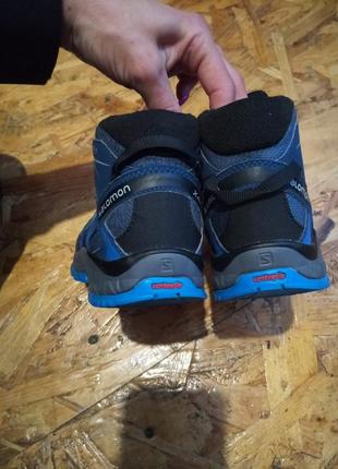 Ботинки ботинки на мембраме salomon xapro clima shield waterproof6 фото