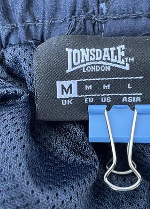 Мужские спортивные штаны lonsdale синего цвета.6 фото