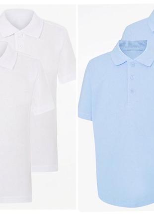 Рубашка/поло с коротким и длинным рукавом известного английского бренда george.4 фото