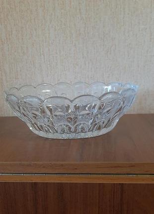 Салатниця кришталева