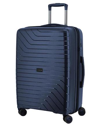 Чемодан swissbrand eden (l) petrol blue (swb_lhede011l)
