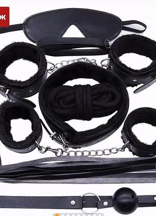 Набір бдсм ,  кляп , плётка
