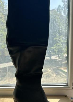 Ботфорды натуральная кожа