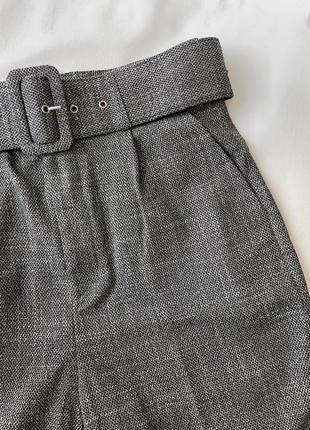 Брюки брюки женские классические серые легкие новая высокая посадка goldi льнокомбинат2 фото