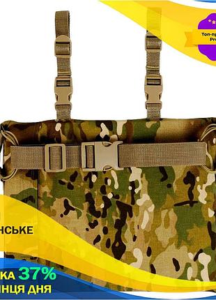 Каремат п'яточка тактичний армійський військовий килимок-сидіння односекційний kiborg кордура мультикам gl-55