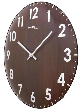 Часы настенные technoline (wt7431) brown