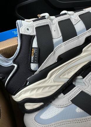 Мужские кроссовки adidas niteball cordura оригинал grey / white3 фото