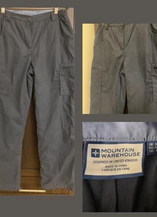 Штани трекінгові тактичні карго mountain warehouse р.eur 38