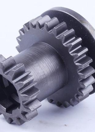 Шестерня главного вала z-25 z-14 для кпп с наружным диаметром 55 мм внутренним диаметром 21 25 мм gl-55