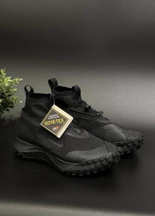 Черные кроссовки найк nike acg mountain fly gore tex гортекст
