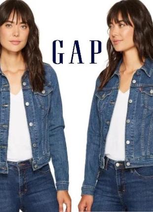 Брендова джинсовка gap, джинсова куртка gap на 10-11 років1 фото