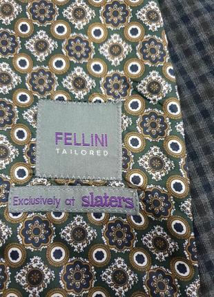 Fellini - 66 7xl (52r) - жилетка чоловіча класична мужской жилет сіра5 фото