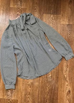 Шифоновая кофточка, блуза женская, р.l-xl
