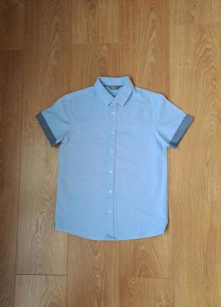 Летний набор для мальчика/летние джинсы/нарядная рубашка с коротким рукавом для мальчика6 фото