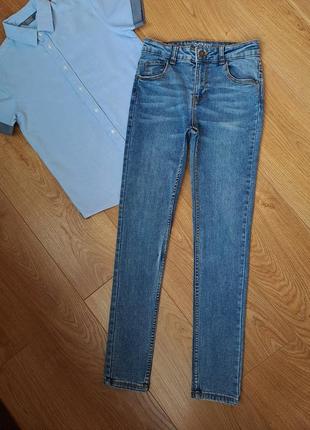 Летний набор для мальчика/летние джинсы/нарядная рубашка с коротким рукавом для мальчика4 фото