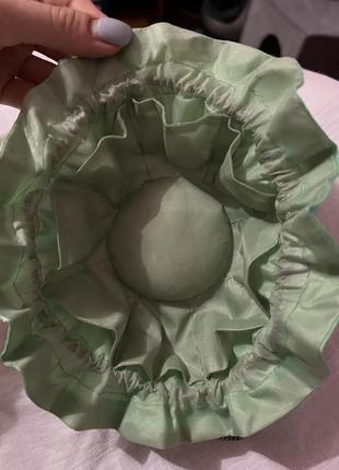 Мішочок для зберігання прикрас декорований квітами