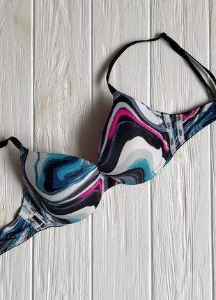Лифчик бюстгалтер victoria's secret pink пуш-ап размер 80 b