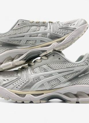 Жіночі кросівки asics gel-kayano 14 jjjjound silver white