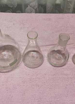 Скляні колби для лабораторії3 фото