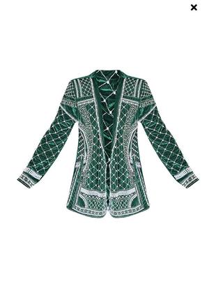Пиджак plus size , пиджак женский с бусинами2 фото