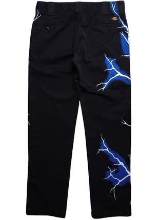 Кастомні штани dickies lightning print custom 874 блискавка