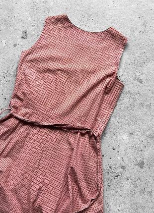 Marimekko finland women’s vintage belted sleeveless midi pockets fashion 90s женское, винтажное платье, платье6 фото
