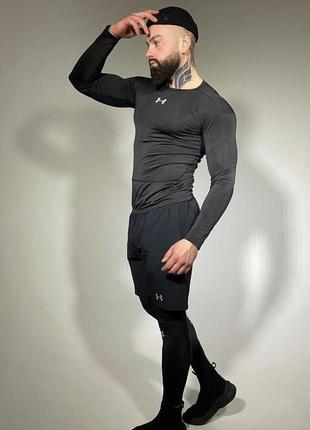 Спортивна форма 3 в 1 в зал компресійний костюм