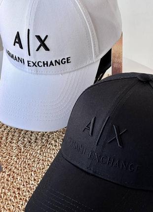 Бейсболка armani exchange унисекс 100% коттон6 фото