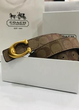 Ремень coach пояс женский