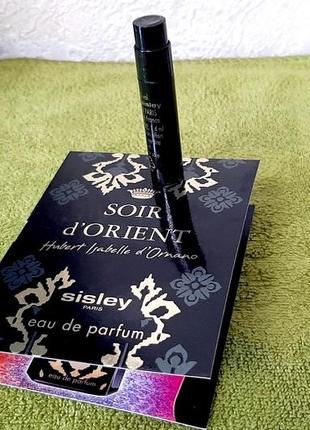 Sisley soir d'orient💥original мініатюра пробник mini spray 1,5 мл у книжці3 фото