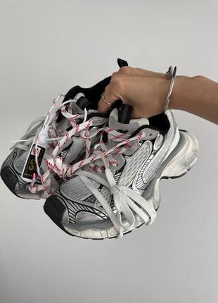 Кросівки спортивні в стилі balenciaga  3xl grey / silver premium