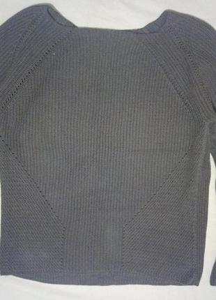 Свитер джемпер серый женский