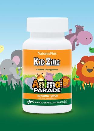 NaturesplusON of life animal parade kid zinc пастилки для детей с цинком натуральный nap-29964