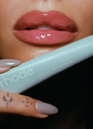 Бальзам-блиск для губ rhode солена карамель peptide lip treatment rhode skin salted caramel, 10 ml