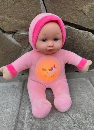 Asda кукла мягкая музыкальная