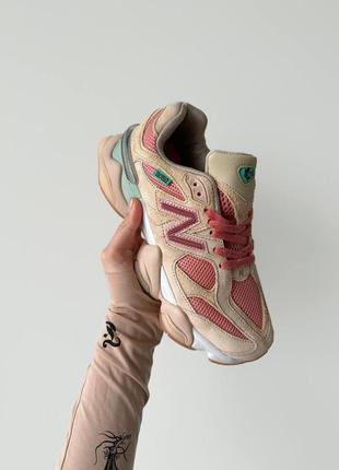 Кроссовки new balance 9060 × joe freshgoods inside voices pink2 фото