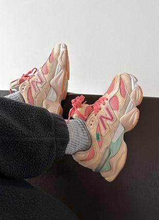 Кроссовки new balance 9060 × joe freshgoods inside voices pink7 фото