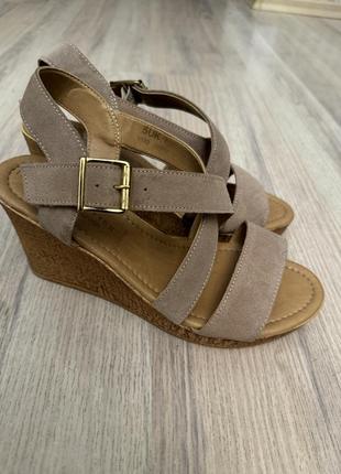 Босоніжки m&s collection leather upper