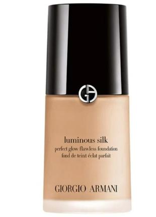 Тональний крем для обличчя Giorgio armani BLAZERS Double Breasted Suits for Men silk тон 6.5 perfect glow flawless foundation. 30 ml.